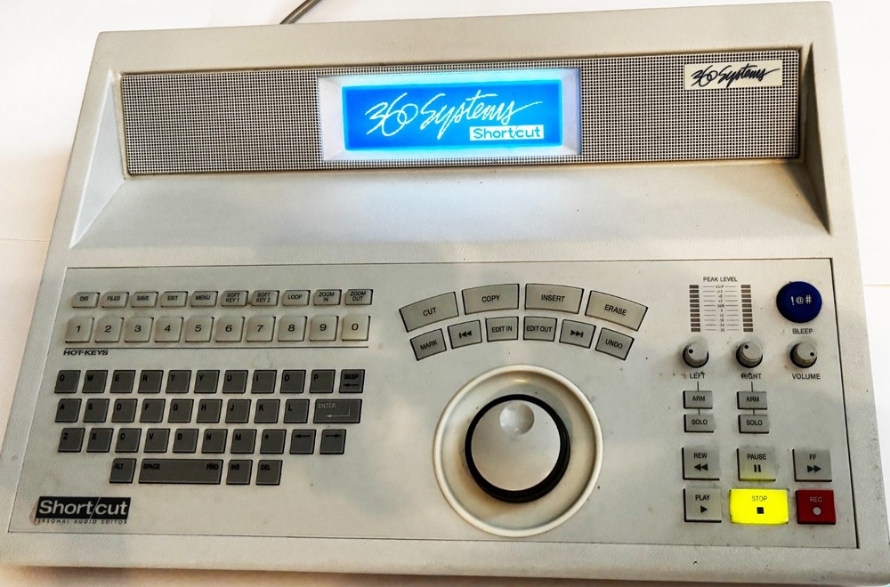 360 Systems SC-180-3 Shortcut Personal Audio Editor
