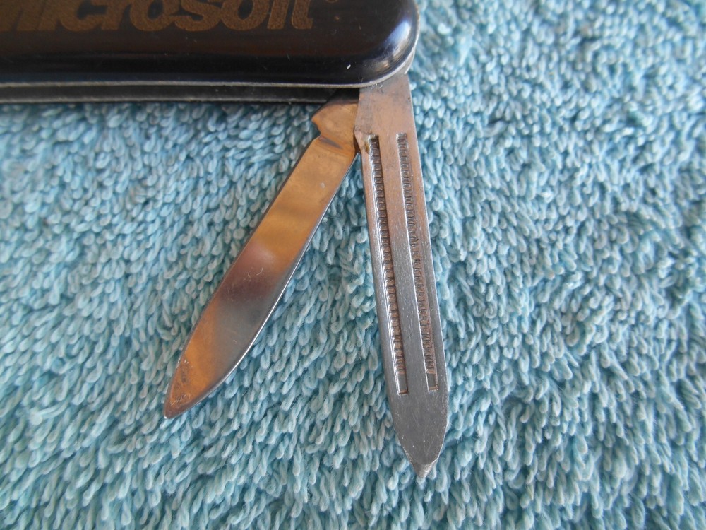 MULTI TOOL POCKET Knife 5 Function BLACK Stainless China MICROSOFT ENTEX.