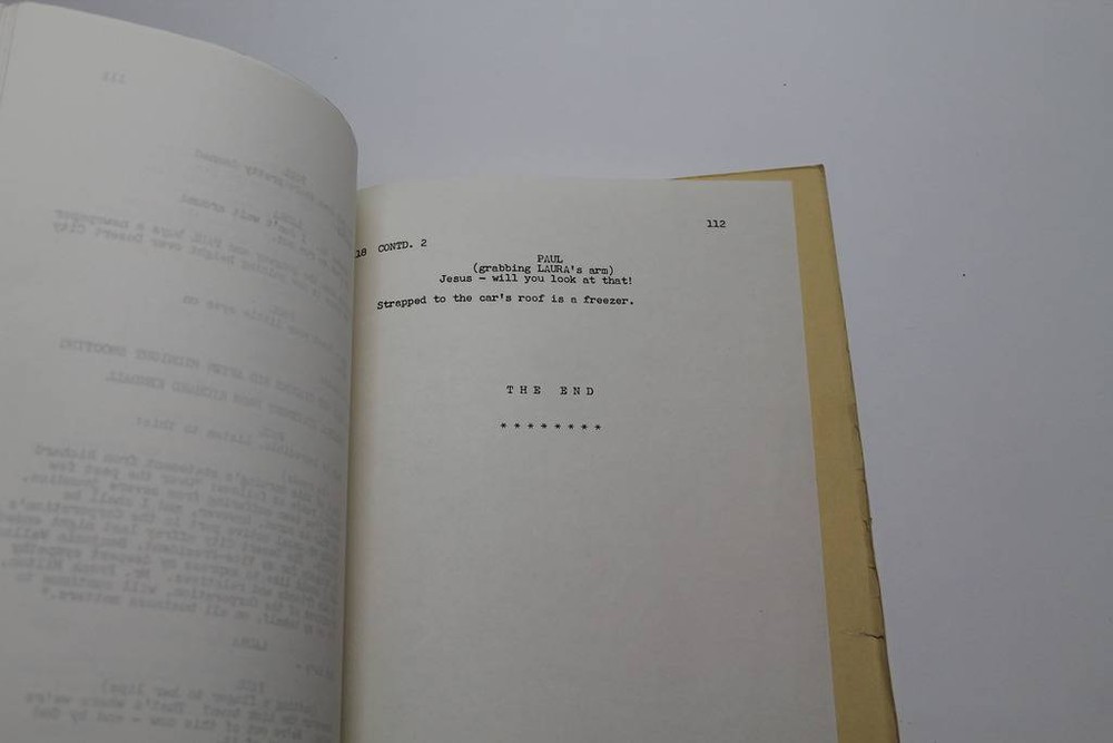 EMPEROR ON ICE / Anthony Masters 1970's Unproduced Screenplay
