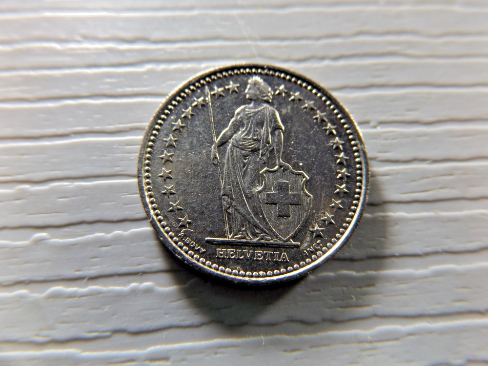 SWITZERLAND 1989 Half Franc