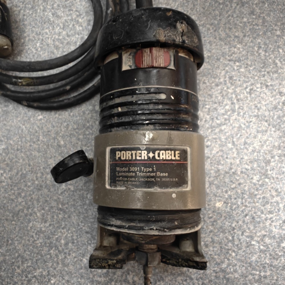 Porter Cable Laminate Trimmer 3092 w/3091 Base #2