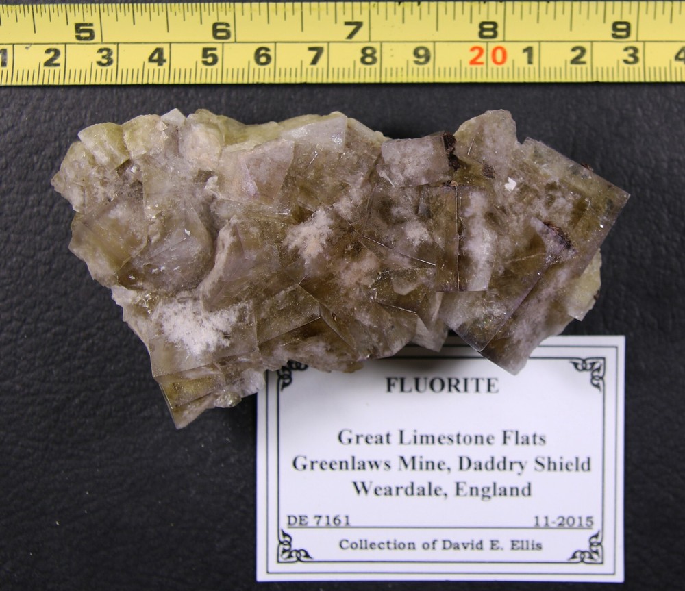 Fluorescent Weardale Fluorite- ex Ellis