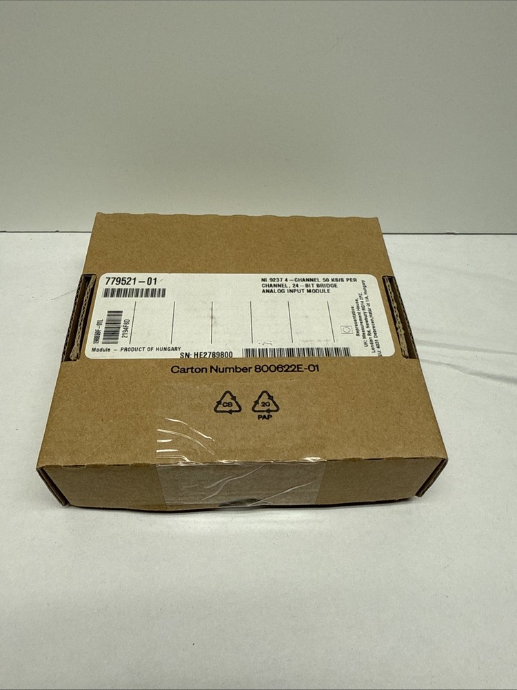 New National Instruments NI-9237 4Channel, 24 Bit Bridge AnalogIinput Module