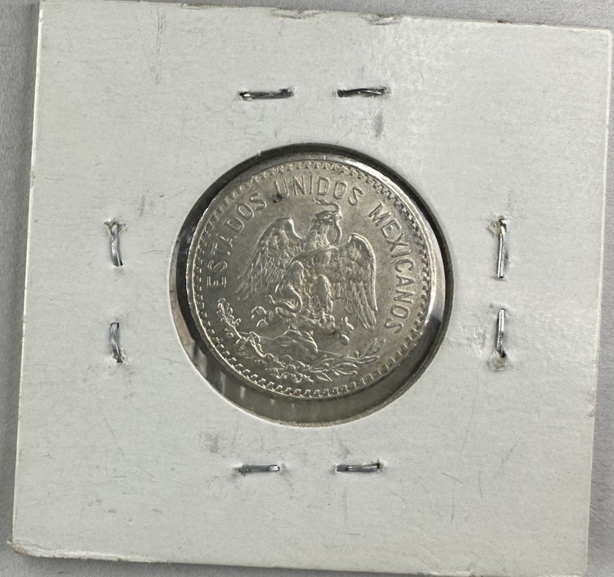 1913 Mexico 20 Centavos Coin .1286SILVER
