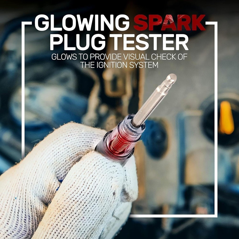 Test Tool Spark Plug Tester Ignition System Coil Engine In Line Auto Diagnostic