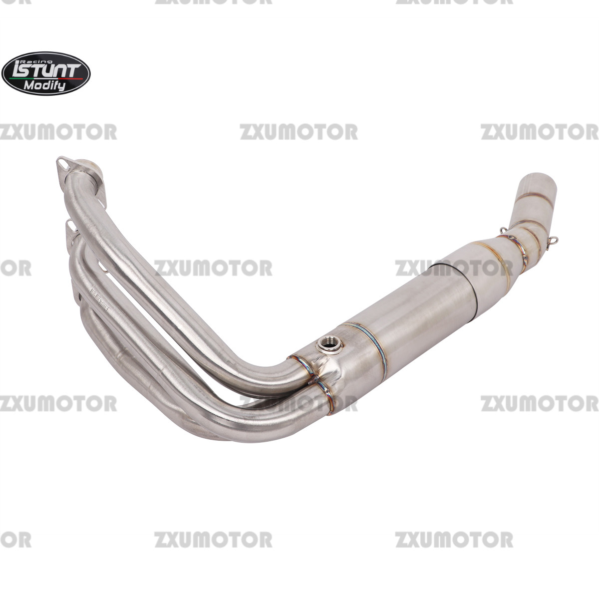 Exhaust System Header Pipe For CFMOTO 675 SR 675SS 675SR-R Carbon Fiber Muffler