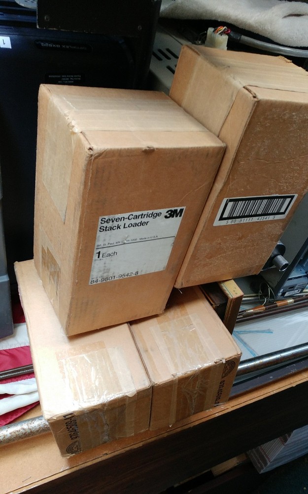 3M, OEM, 7 CARTRIDGE-STACK/FEEDER LOADER, COMPUTER TAPE, DLT, NIB