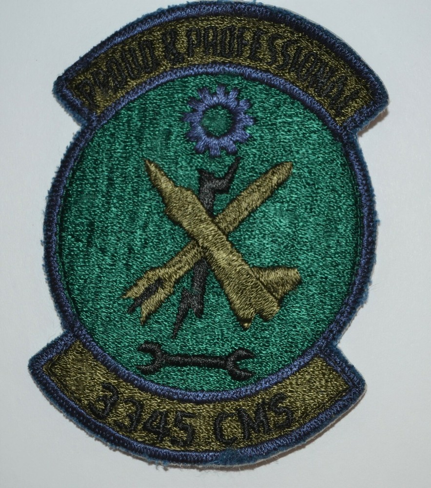 USAF 3345th CMS patch