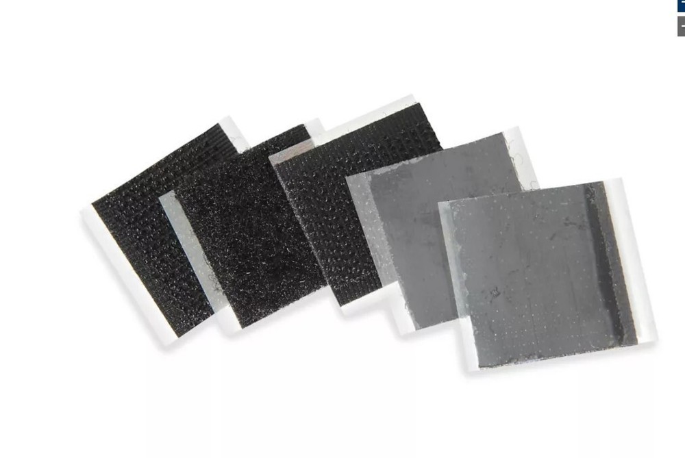 Sticky Back Squares Self Adhesive Hook Loop 12Sets 1"X1"