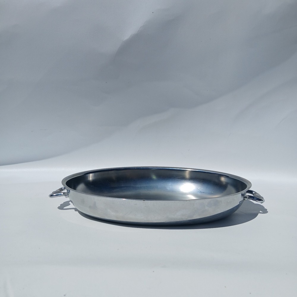 Vintage Small silver-plated oval serving dish