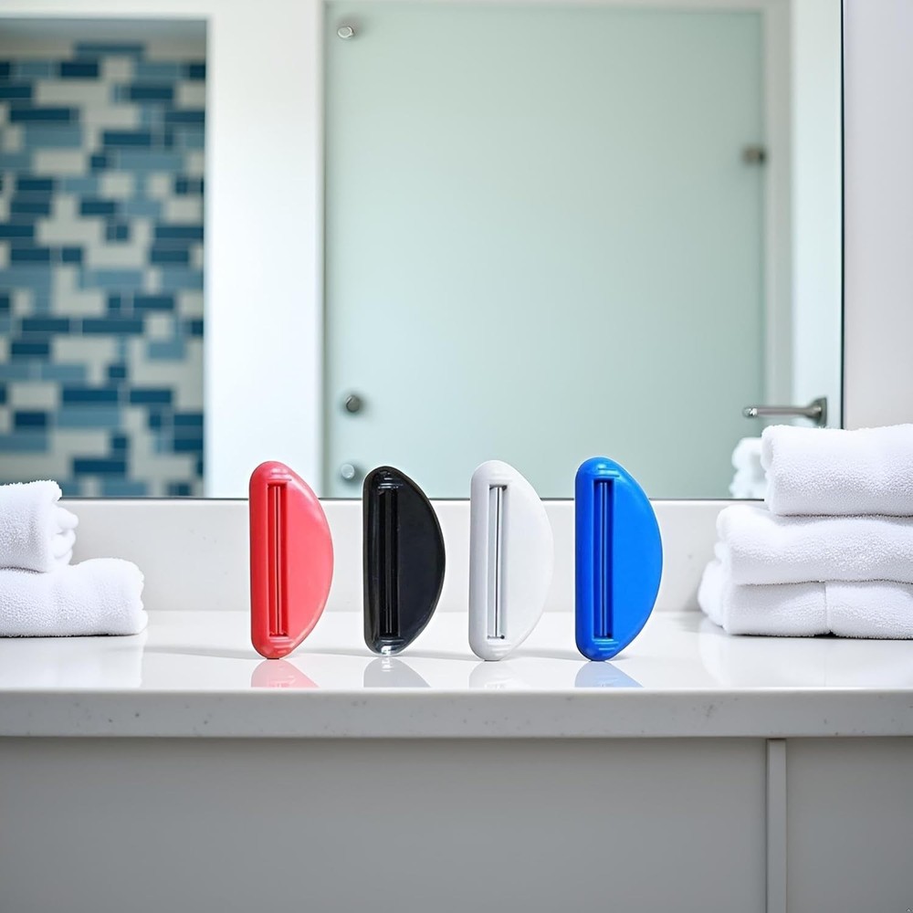 3pc Random Multicolour Toothpaste Squeezer, Toothpaste Tube Squeezer Dispenser