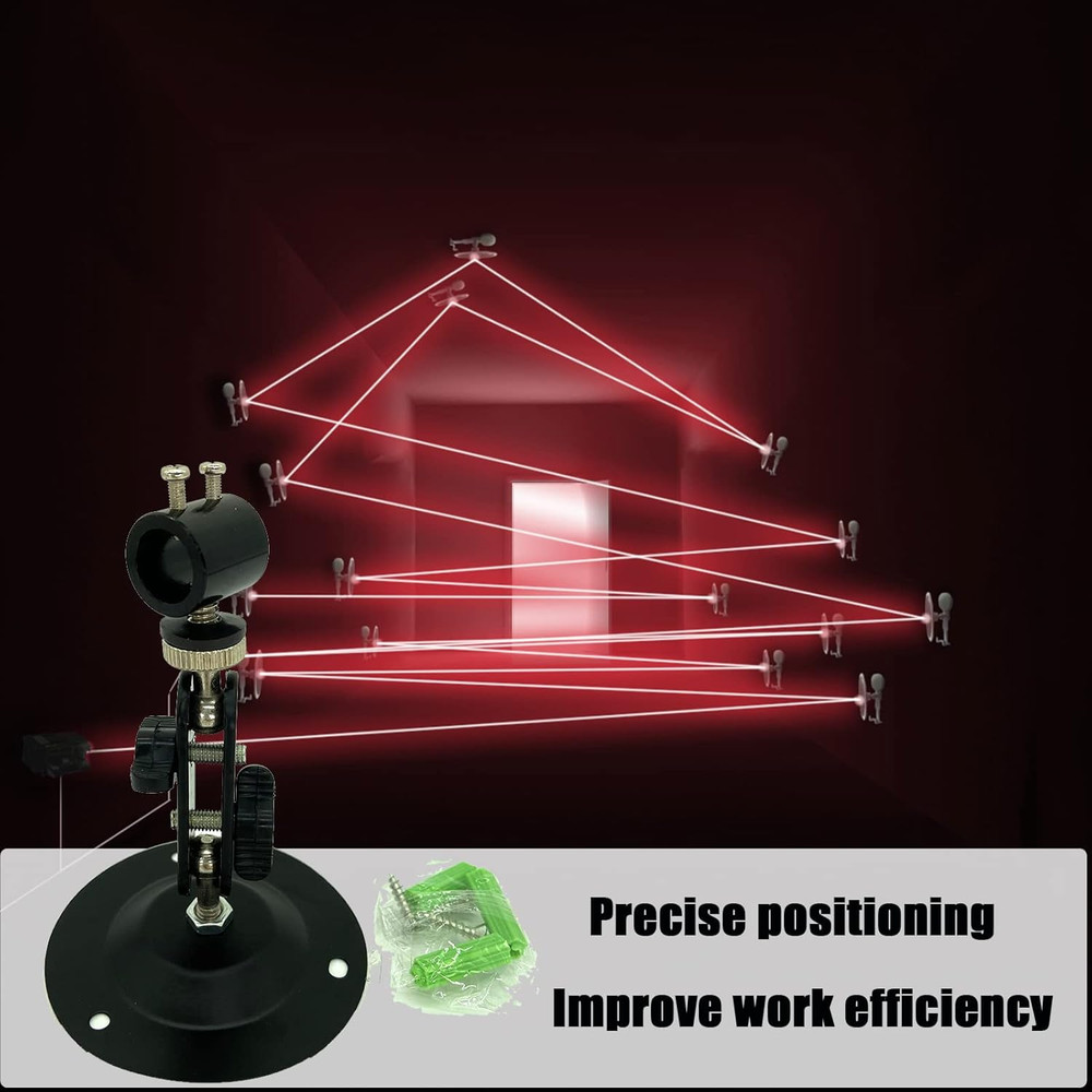 Laser Positioning Bracket Laser Module Fixing Bracket 360-degree Adjustable P...