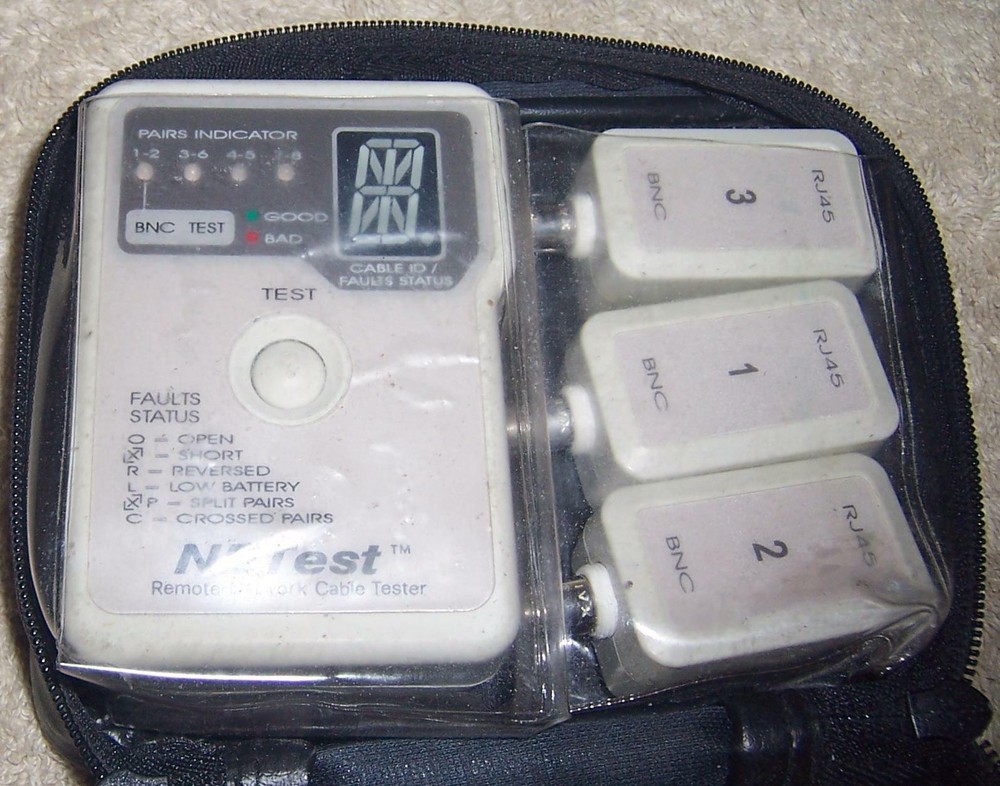 NETest Remote Network Cable Tester