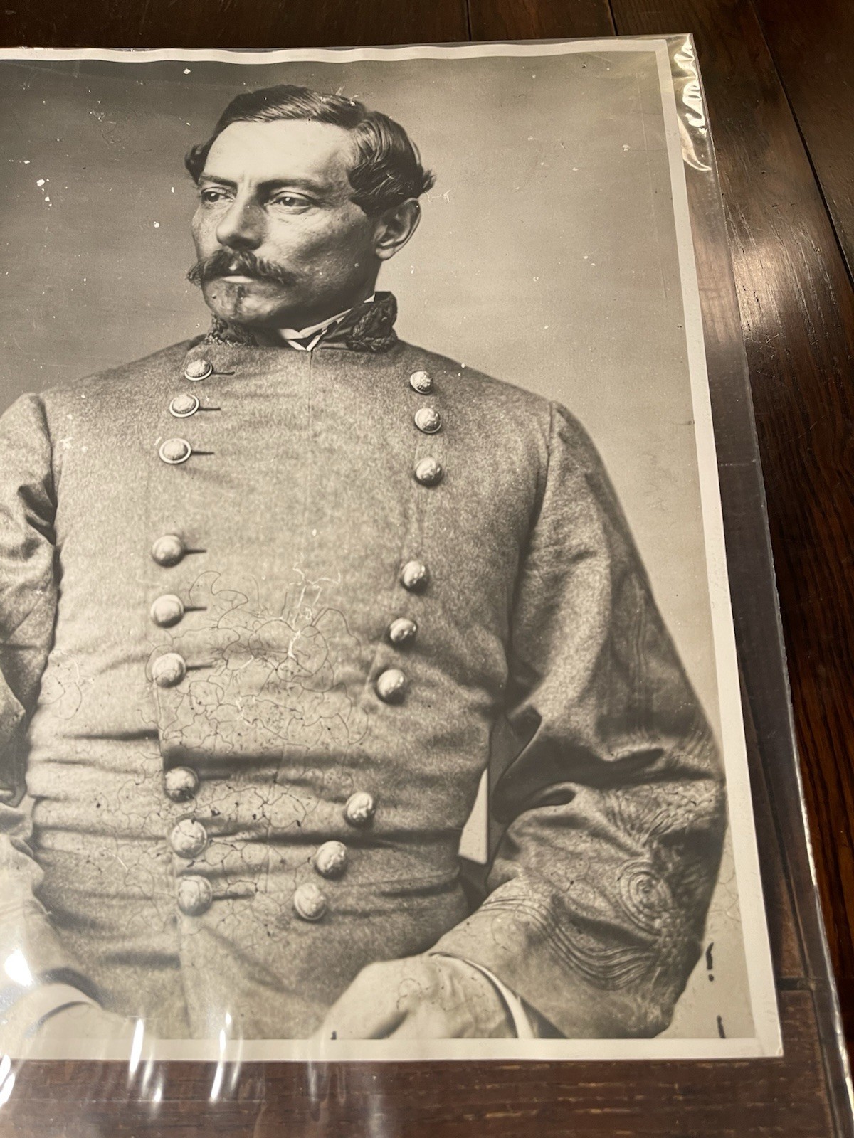 Confederate Civil War Officer Portrait Photo Print Vintage 11x14