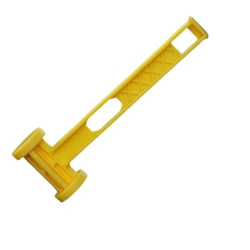Ultralight PE Camping Hammer with Stake Puller Hole, Multifunctional Portable