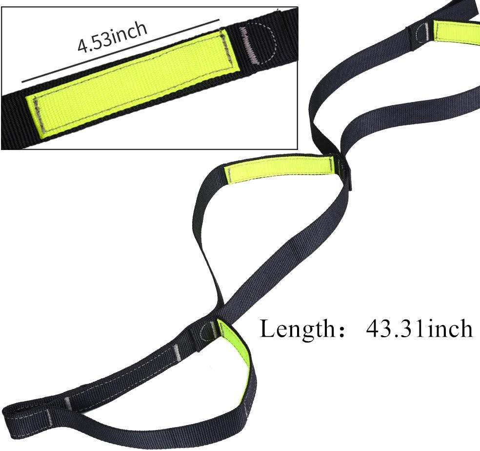 Adjustable Climbing Ascender Sling Foot Loop Ascender Webbing Sling for Outdoor