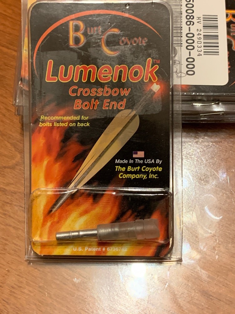 Lumenok Burt Coyote Lighted ECC Crossbow Bolt End Crescent ECC1