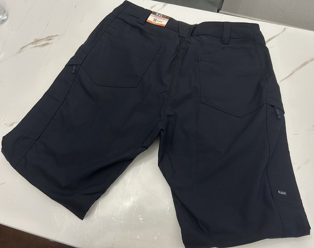 5.11 Tactical Women’s Apex Pants Size 16 Regular Blue Solid Polyester