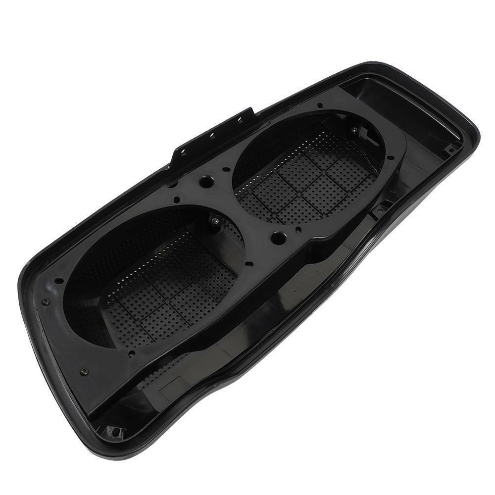 Unpainted Dual 6x9" Speaker Saddlebag Lids For 2014-Up Harley Touring Road Glide