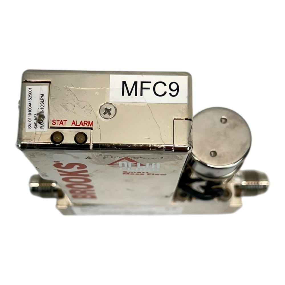 BROOKS DELTA CLASS MASS FLOW CONTROLLER SLA7950S1EGG1B2A1 10SLPM NF3 25PSIG