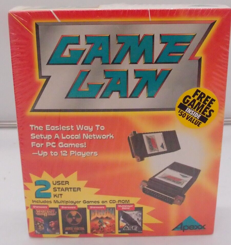 Vintage Game Lan Starter Kit (PC, Apexx Technology)