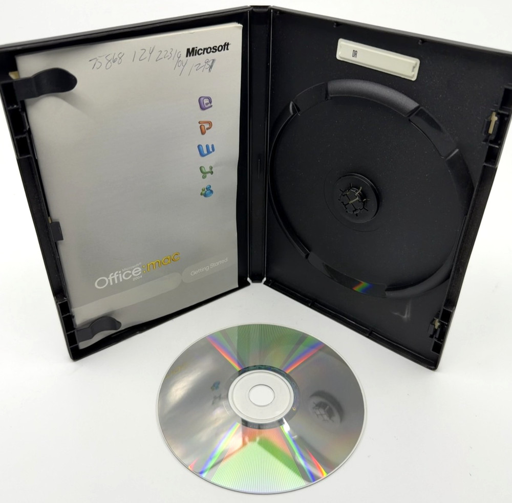 Microsoft Office Mac 2004 Includes Product Key