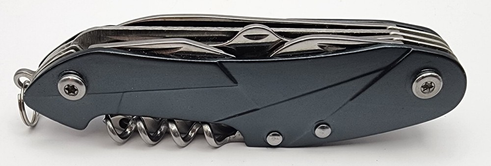 X Gear- Dark Gray Multi-Function Tool - Pocket Knife