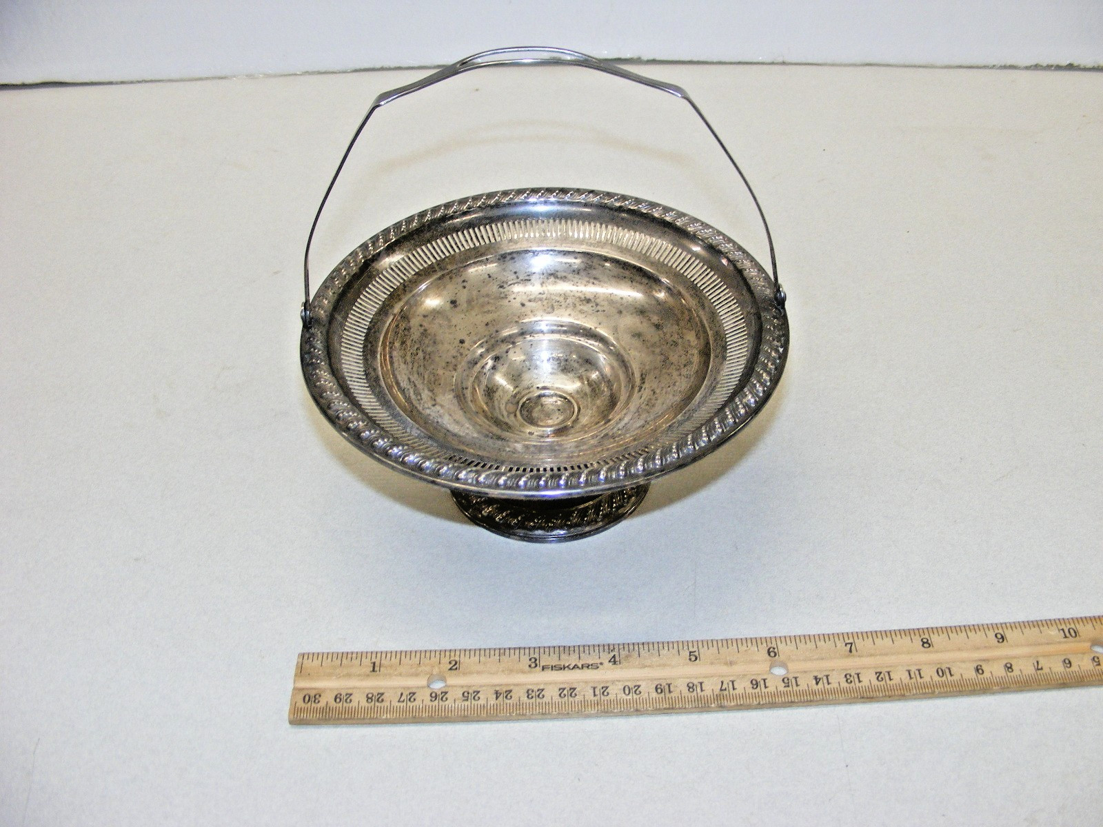 Rogers 6 1/2" Sterling Silver Weighted Compote Bowl Candy Dish