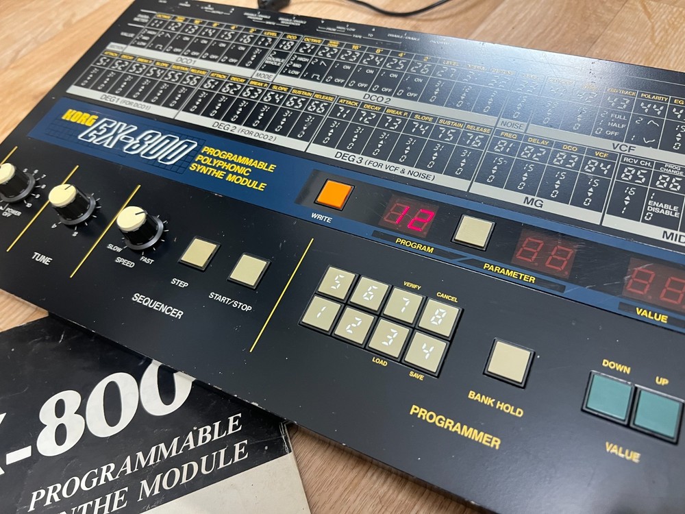 Korg EX-800 MIDI Synth Poly800