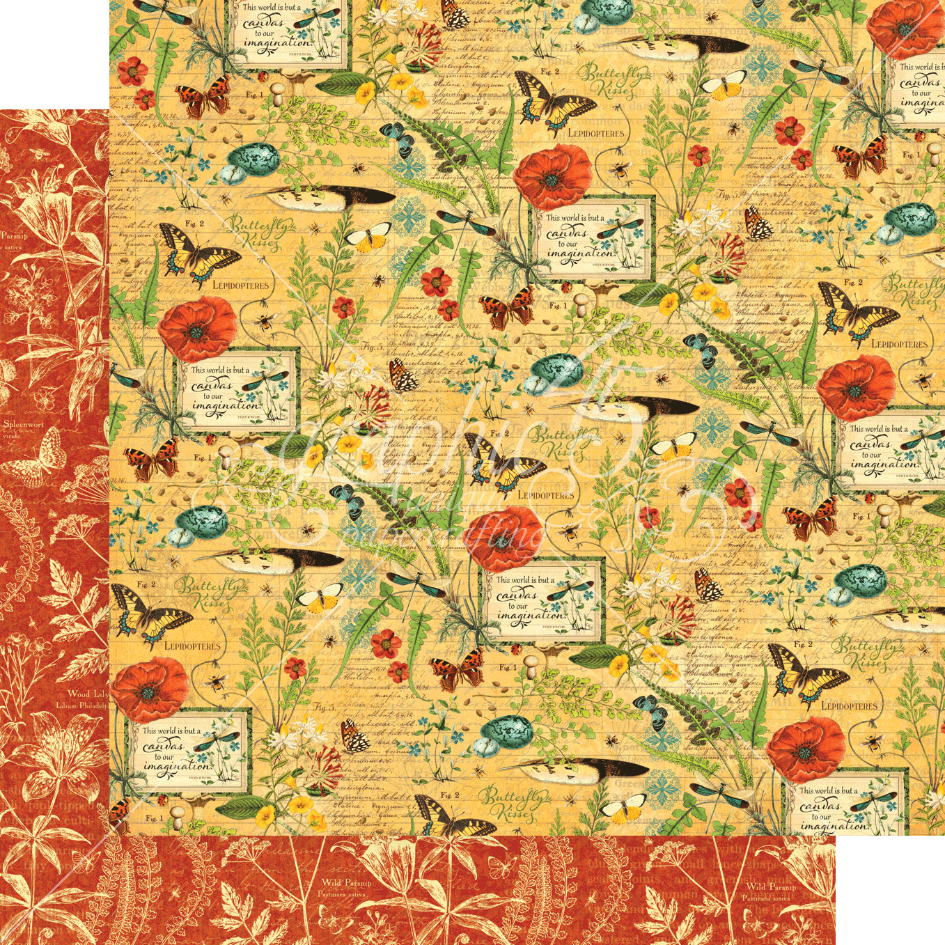 GRAPHIC 45 NATURE NOTEBOOK RETIRED 2020 ~NATURE BOTANICAL BUTTERFLY *SHIPS FREE*