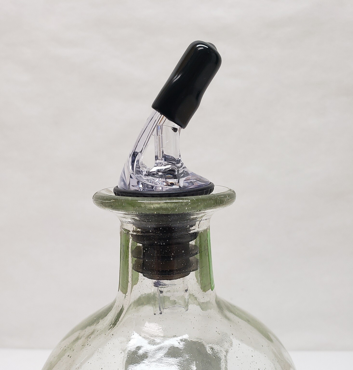 12 Large Liquor Bottle POUR SPOUTS & CAPS  FITS Patron 750, 1800, 1.75ltr, 1/2gl