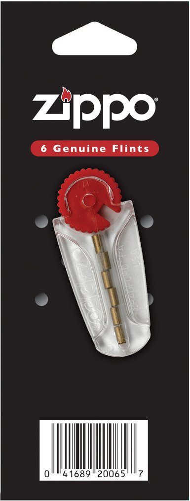 1 Zippo Flint Pack (6 Genuine Flints Per Pack) New in Sealed Pack US Seller