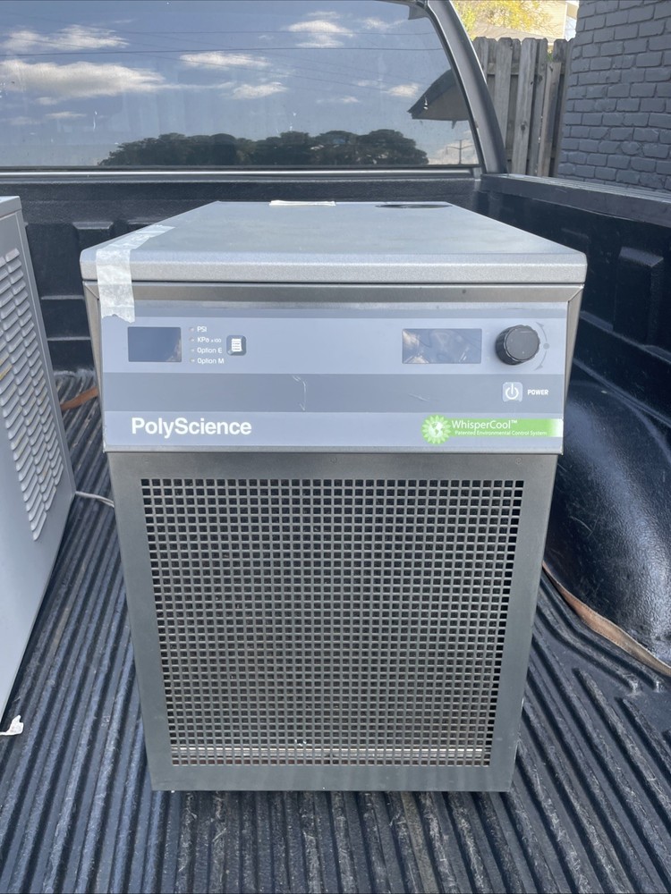 POLY SCIENCE WHISPER COOL ENVIRONMENTAL CONTROL CIRCULATING CHILLER MODEl 772046
