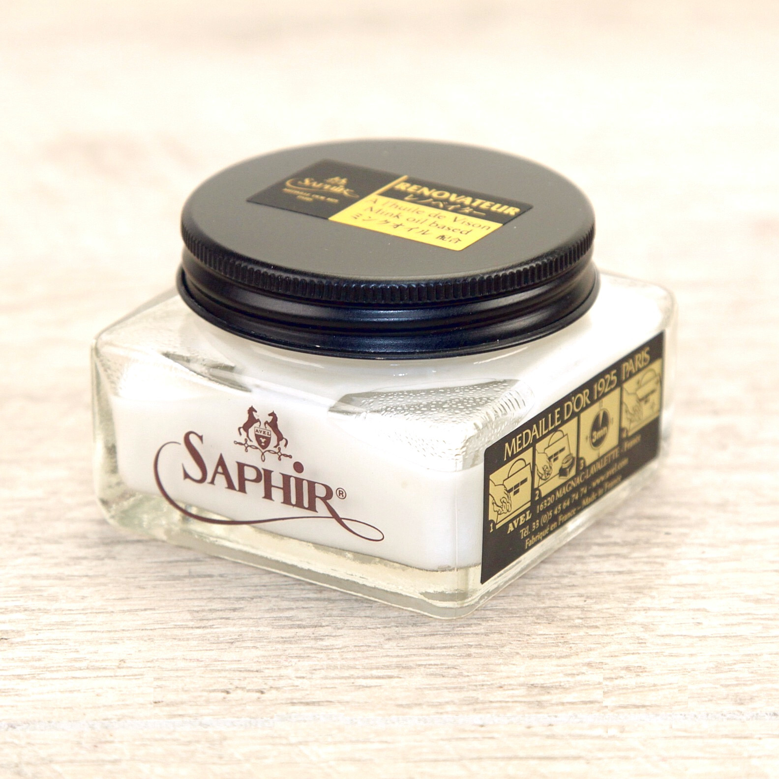 RENOVATEUR - Saphir CONDITIONER for smooth leathers + ($10 credit)