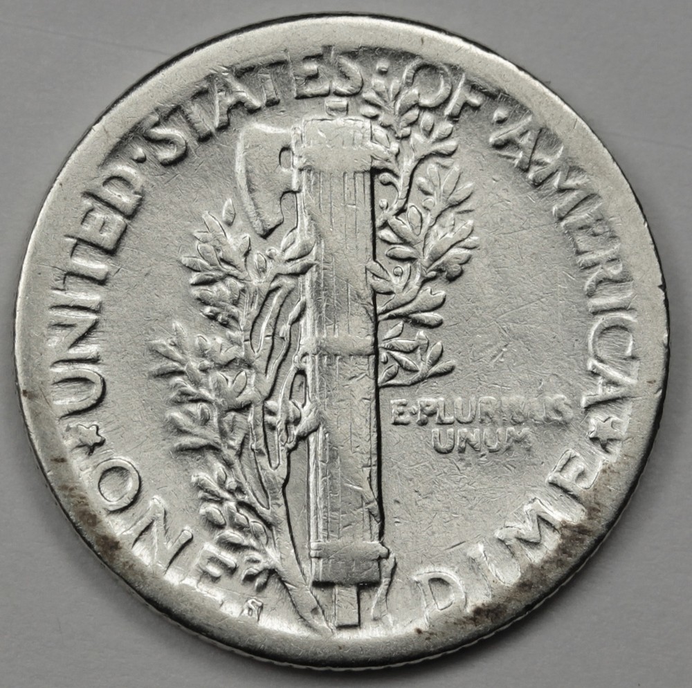 1920-s Mercury Head Dime. High Grade. 88322 (Inventory E)