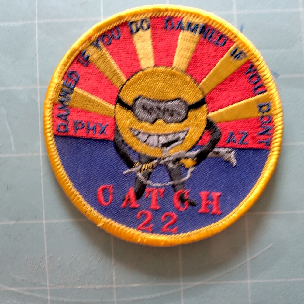 Catch 22 PHX AZ Team Patch size 3.5x3.5