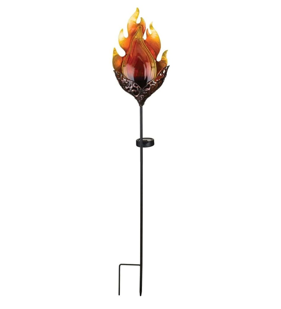 Vintage Blaze Solar Stake