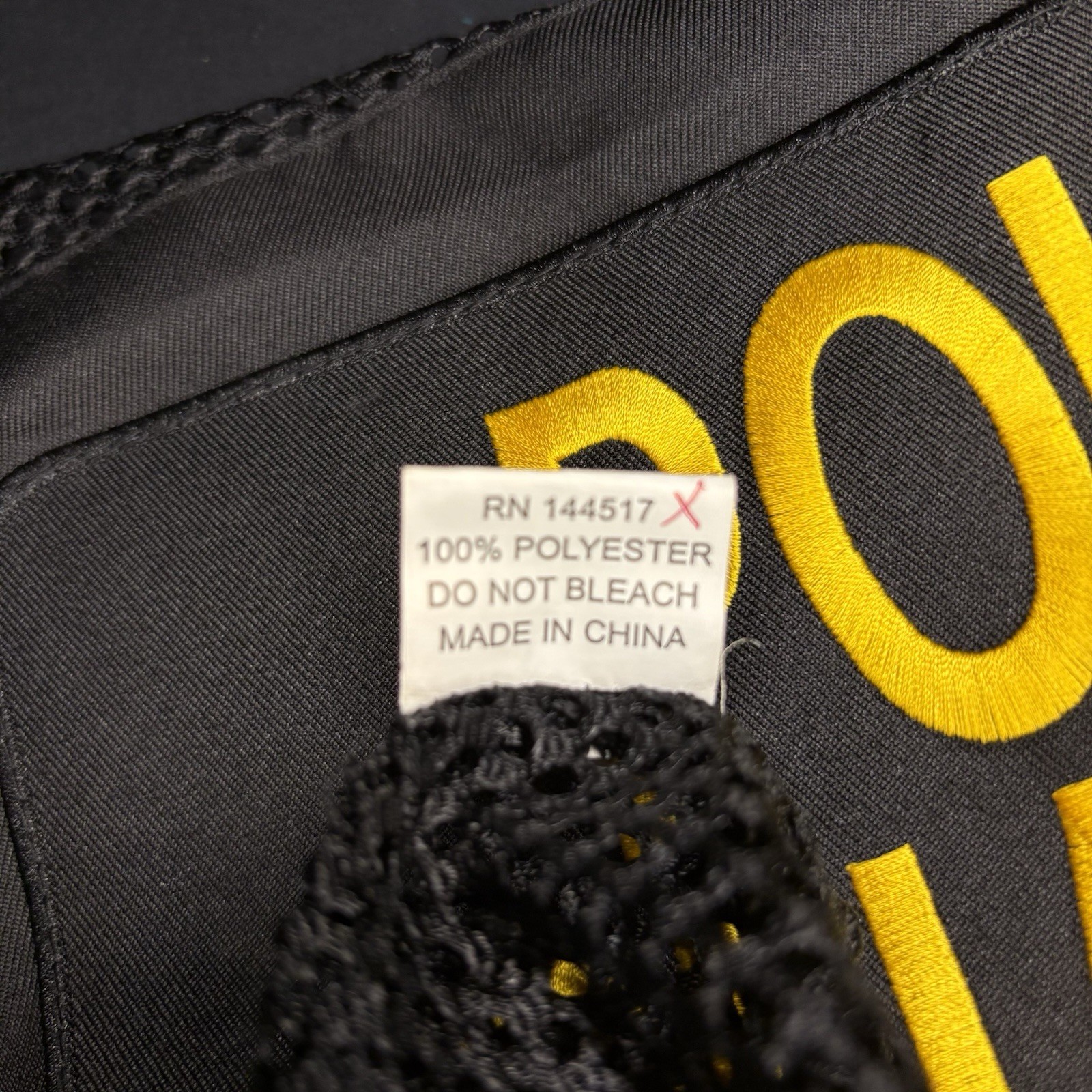 Authentic Police Chaplain Vest Black Mesh With Pockets RARE