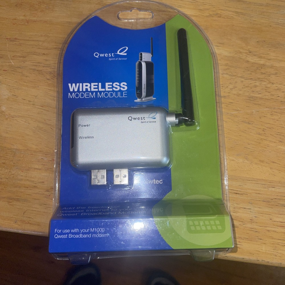 Actiontec Qwest W1000 Wireless LAN USB Adapter Quick Connect