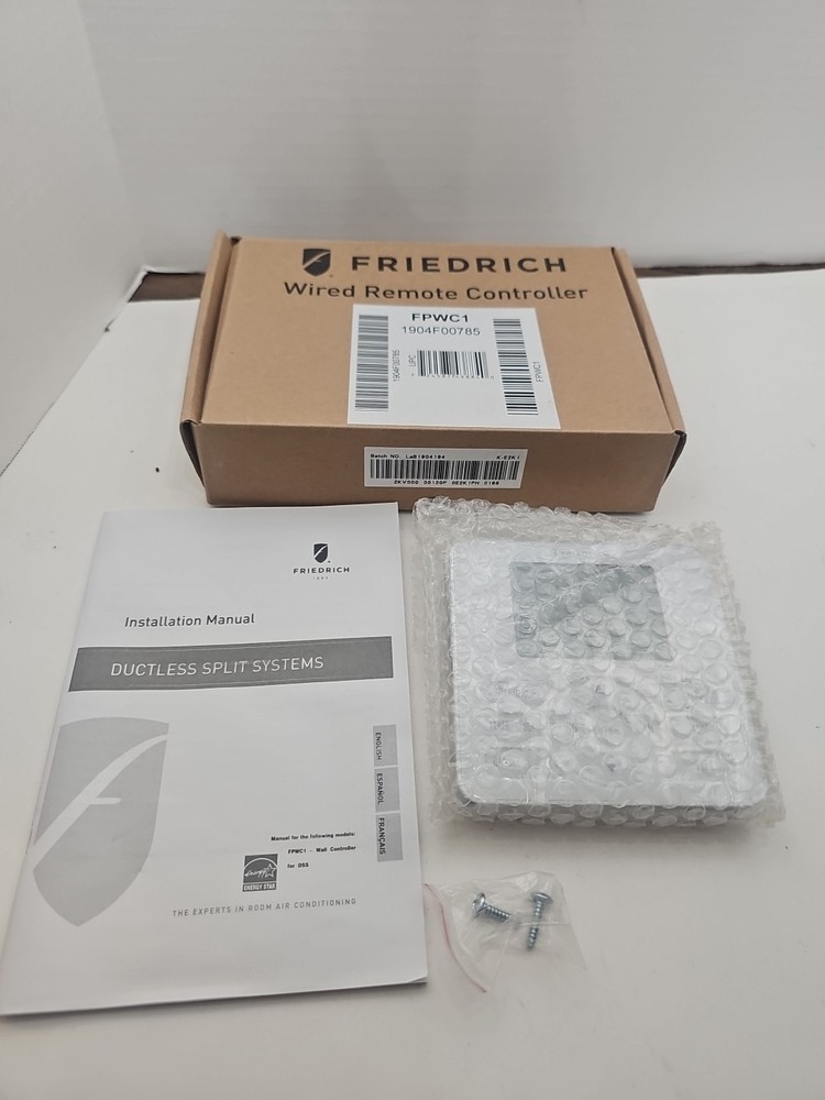 Friedrich FPWC1 Ductless Split Systems Wall Wired Remote Controller  NO HARNESS