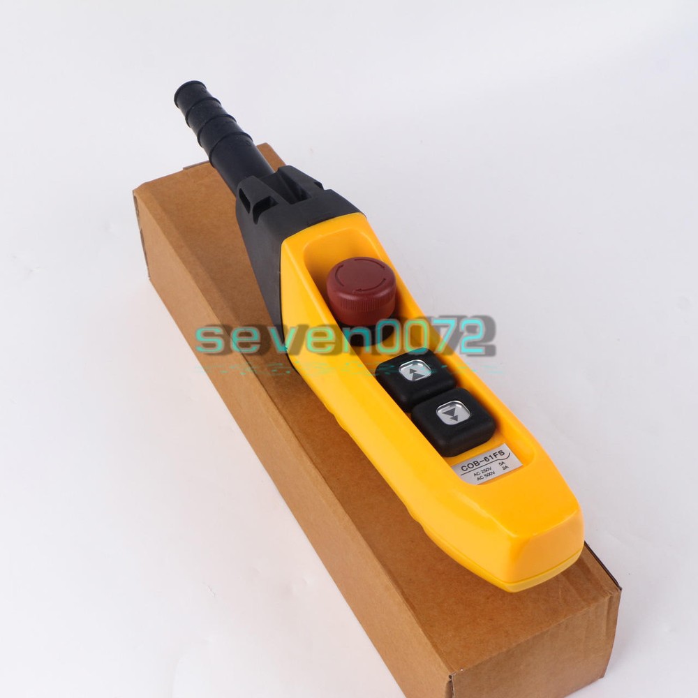 NEW COB-61FS COB Crane Hoist Control Button switch double speed