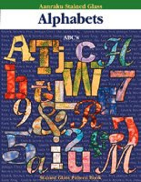 Stained Glass Pattern Book -Alphabets