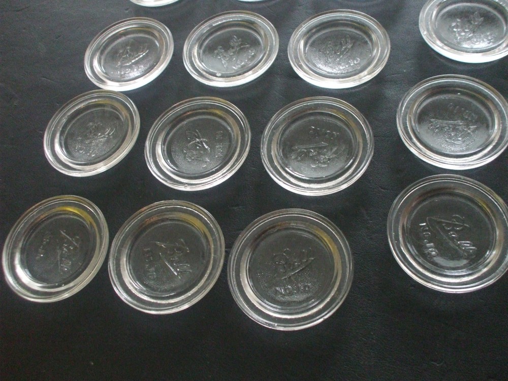 BALL CANNING JAR DOME GLASS INSERT #10