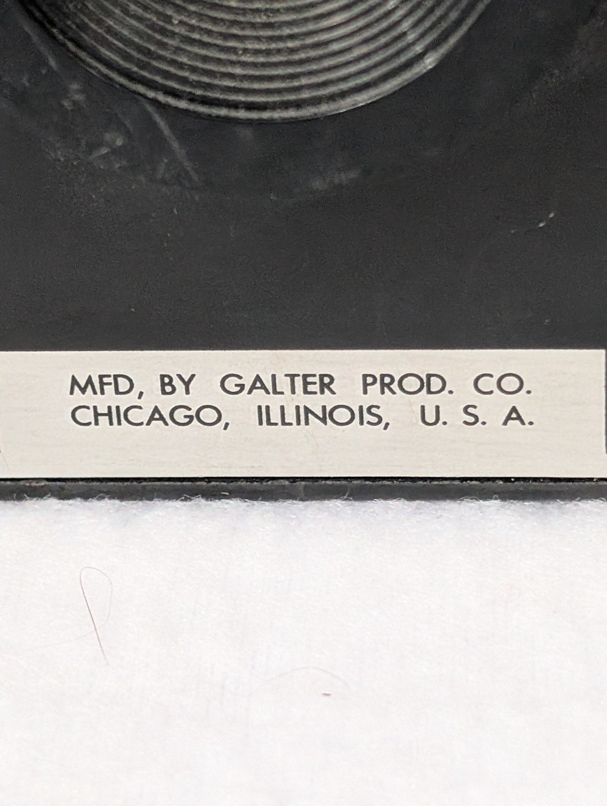 Spartus Press Flash Camera Galter Chicago Vintage Box Camera w Flash Untested