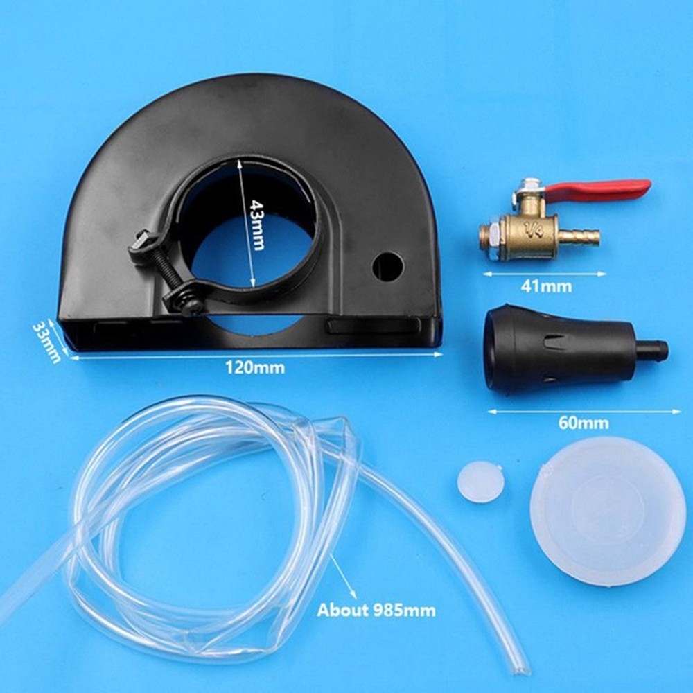 6pcs/set Grinders Tools Set Angle Grinder Black Carbon Steel Dustproof