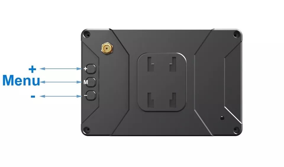 5" Monitor 1080P Solar Magnetic Wireless RV Backup Camera for Car Trailer Truck