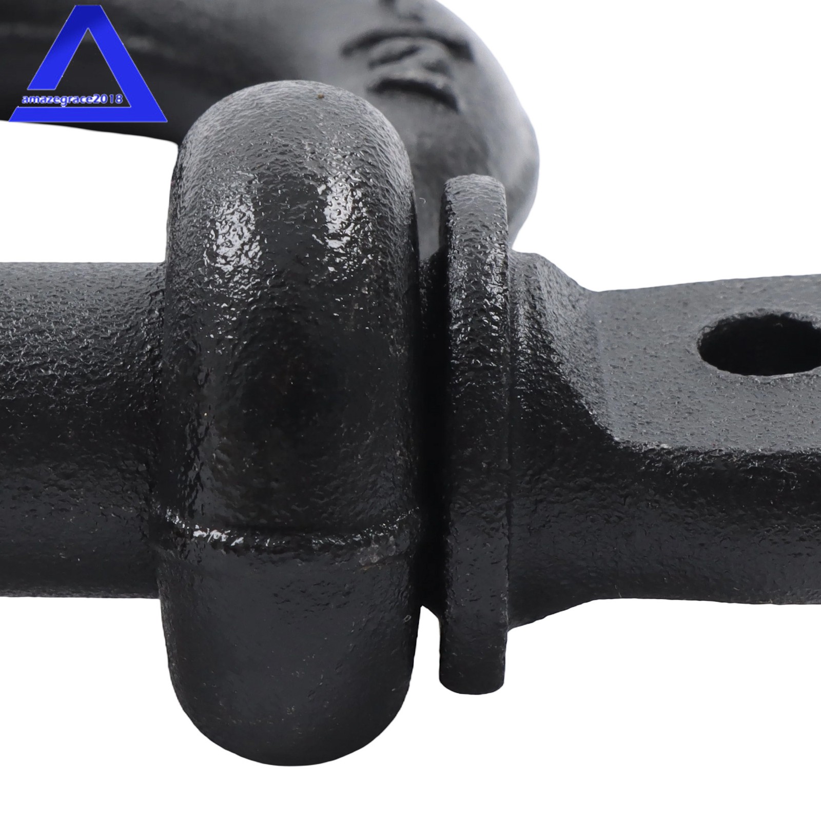 10 Pcs 1/2'' D Ring Anchor Shackles Galvanized Screw Pin Clevis Shackle WLL 2T