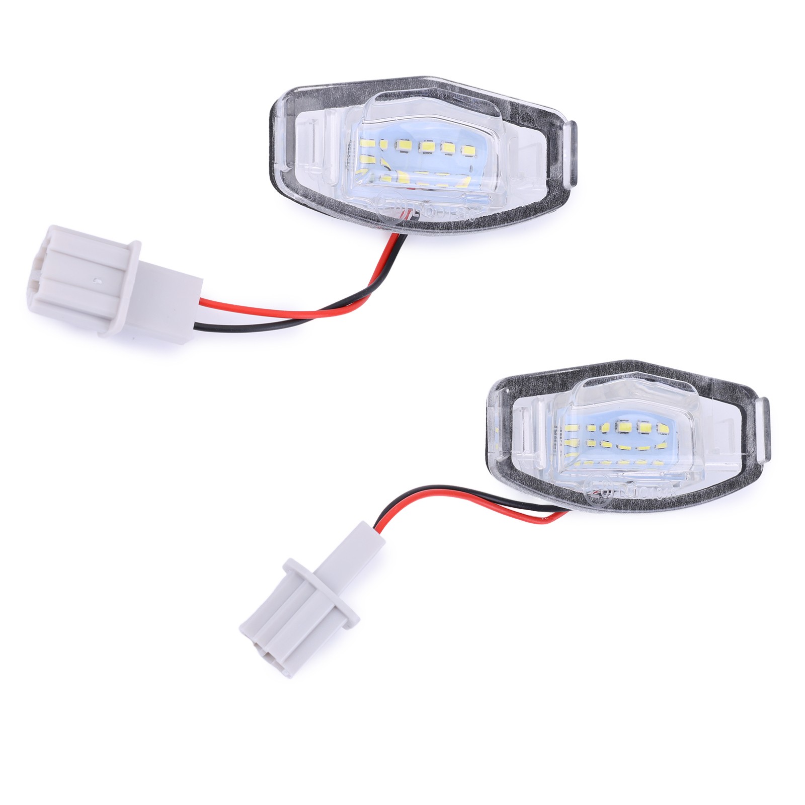 2PCS LED License Plate Light White For 2003-2017 Honda Accord Sedan 4-Door 6000K