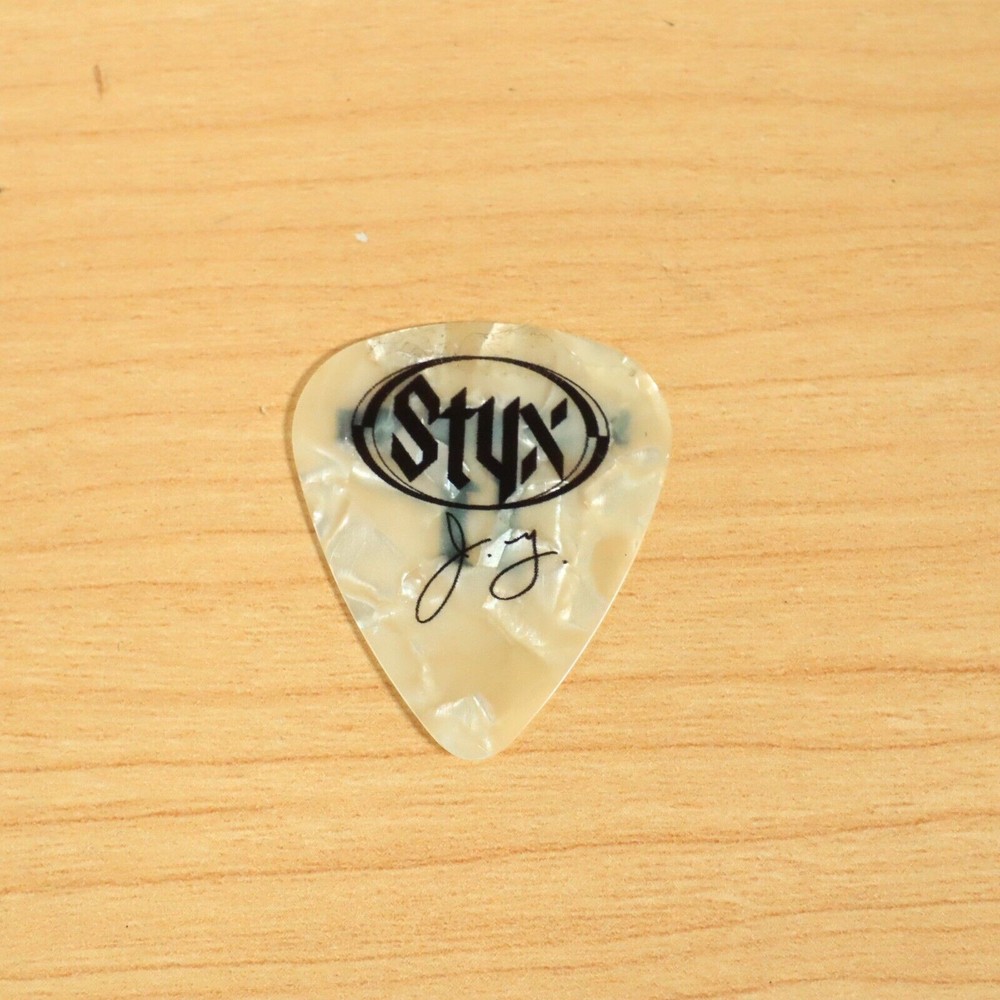 Styx J.Y. 2011 Tour Used Guitar Pick