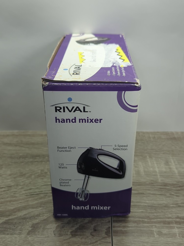 Rival HM-108BL Hand Mixer